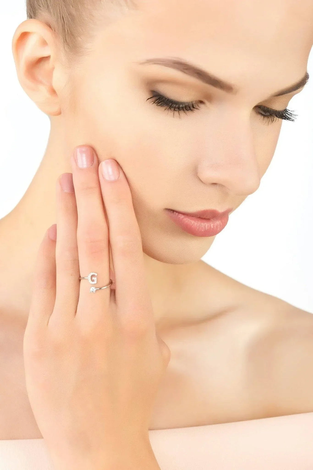 Initial Ring Silver G