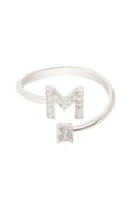 Initial Ring Silver M