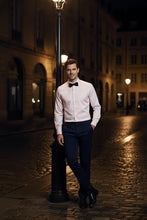"Jamison" Pink Twill Spread Collar Dress Shirt-1