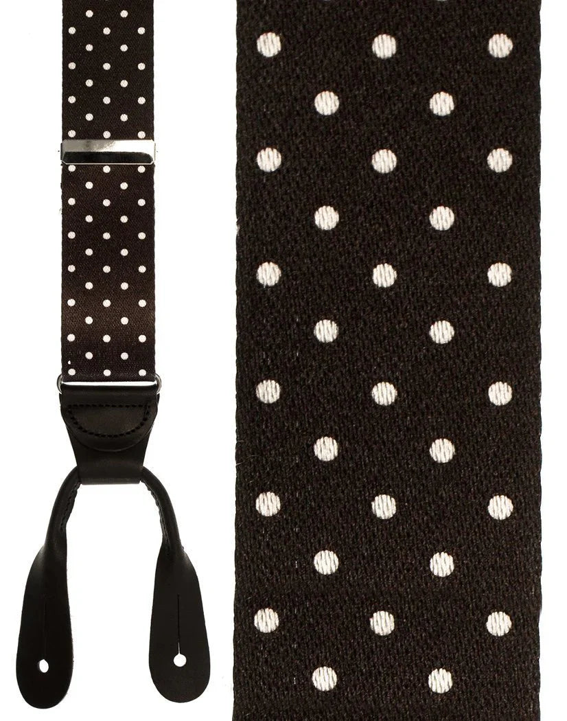 "Manhattan" Dots Suspenders 1.5"Width-3