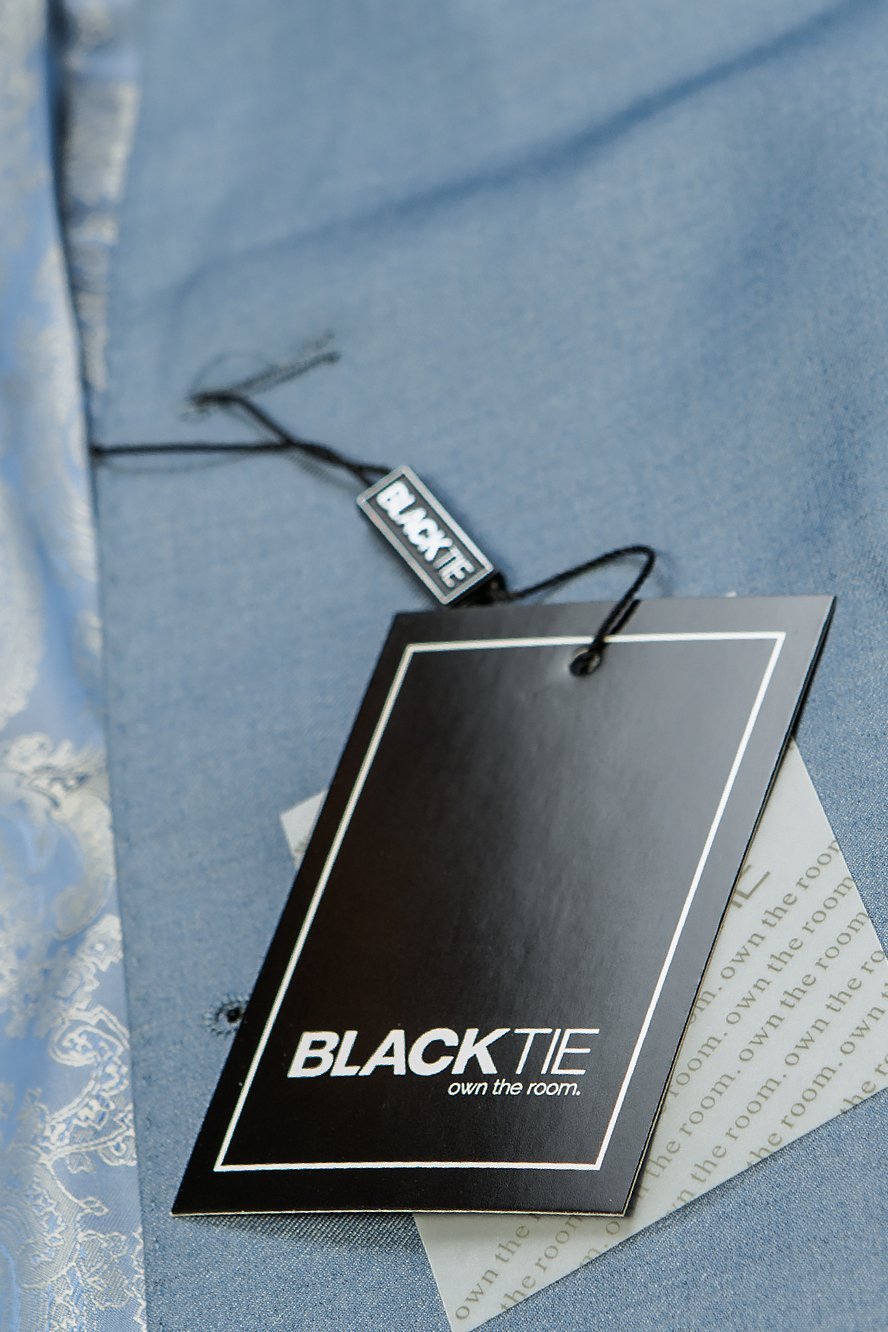 "Kennedy" Light Blue Suit Jacket-2
