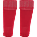 Sock Stack Kids Leg Sleeve Compression Sleeves Red Over Calf Shin Pad Compatible Breathable Fabric