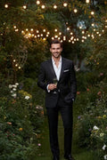 "Kingston" Black Tuxedo Jacket-5