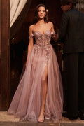 Layered Tulle A-Line Dress-0