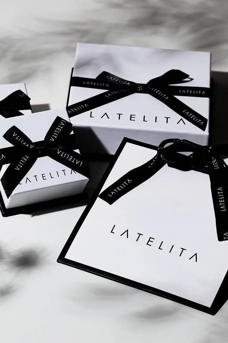 Latelita Long Drop Earrings Gold