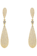 Latelita Long Drop Earrings Gold