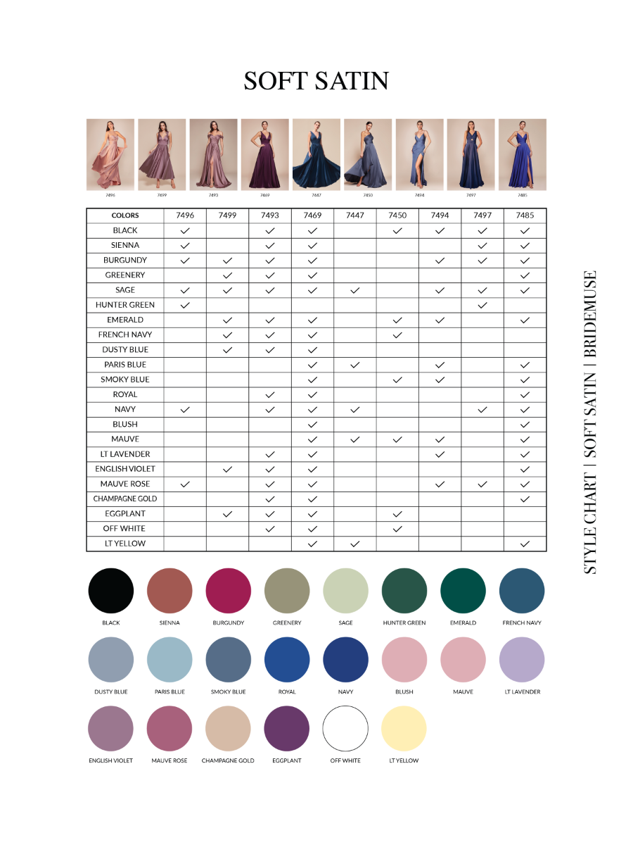 Soft Satin A-Line Sweatheart Neckline With Slit 2-4
