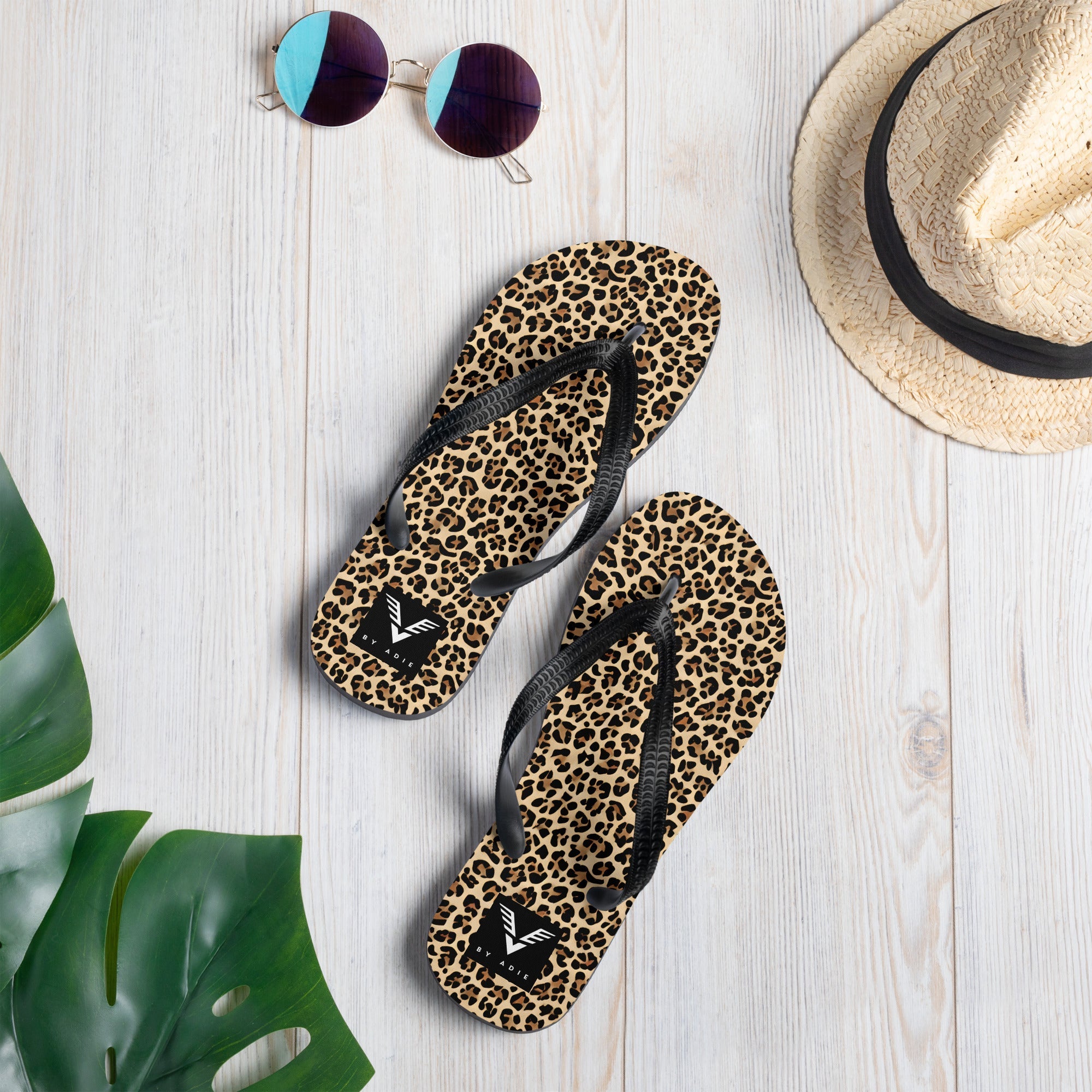 Leopard Royale Flip Flops