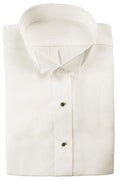 "Lucca" Ivory Wingtip Tuxedo Classic Fit Shirt-0