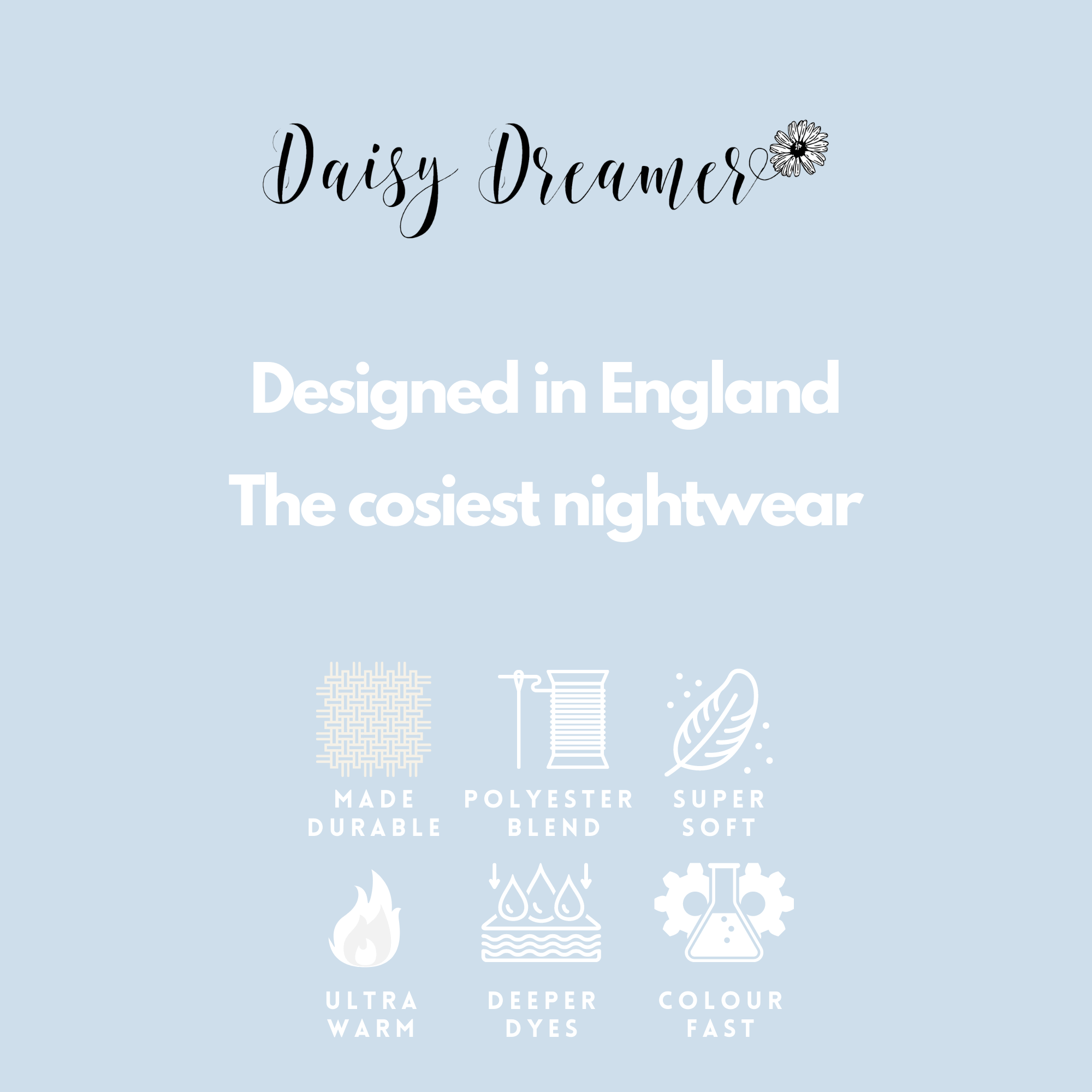 Daisy Dreamer Hooded Pyjama Set Womens Pink Grey Long Sleeve Hoodie and Pants Luxurious