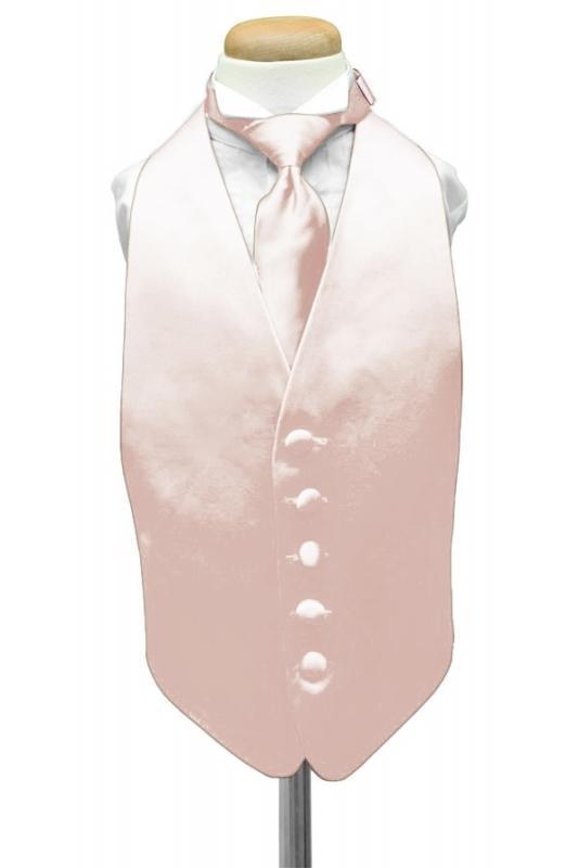 Luxury Satin Kids Tuxedo Vest-10