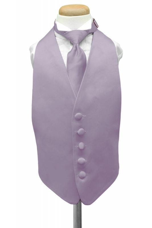 Luxury Satin Kids Tuxedo Vest-2