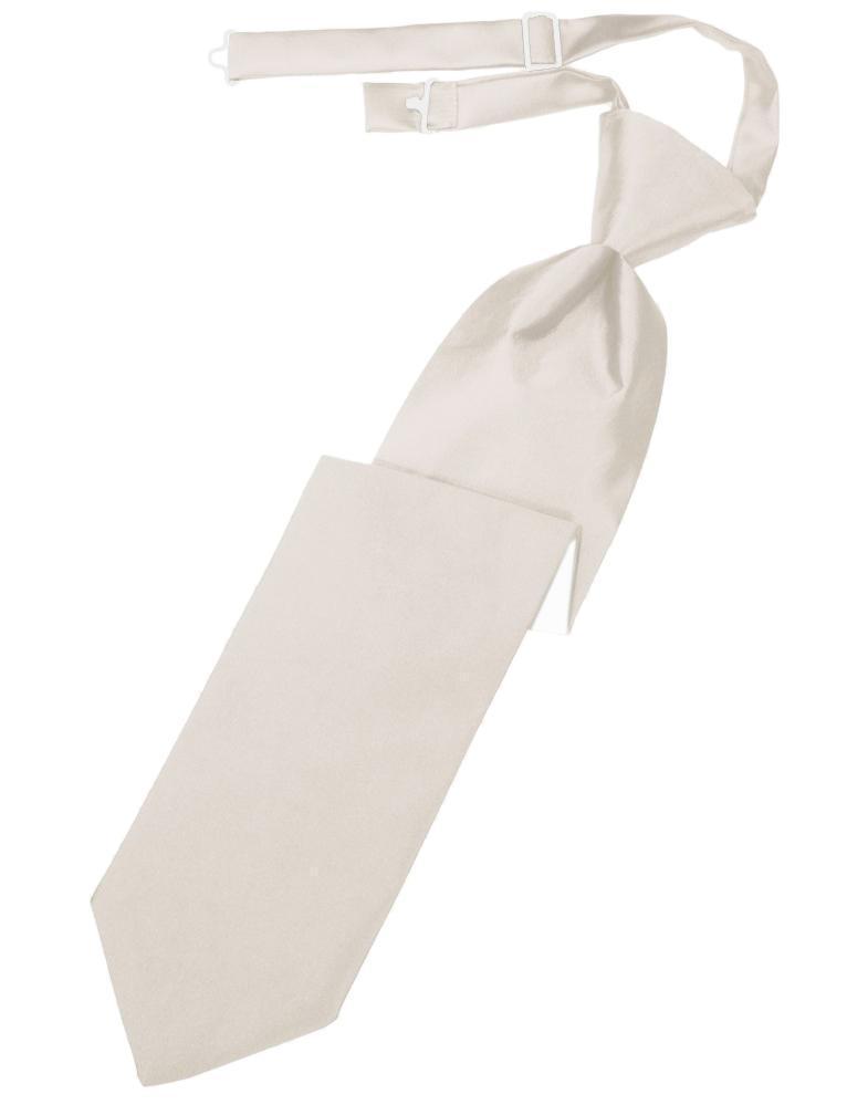 Luxury Satin Necktie Pre-Tied-1