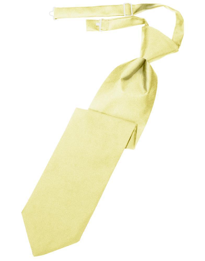 Luxury Satin Necktie Pre-Tied-5
