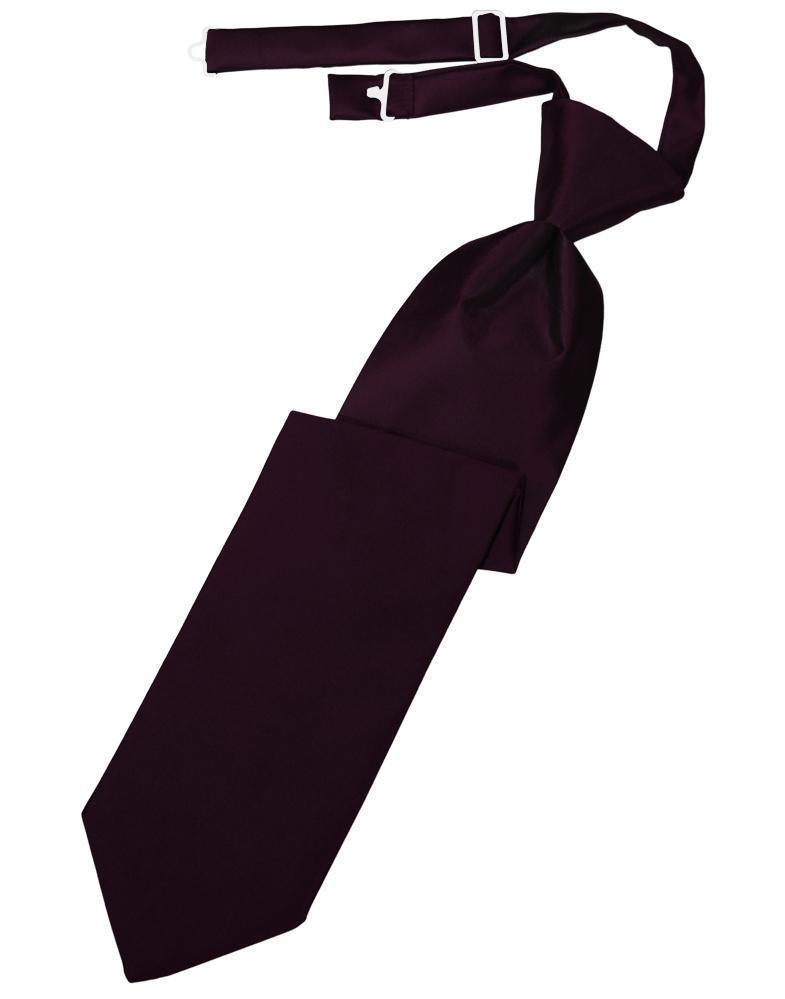 Luxury Satin Necktie Pre-Tied-6