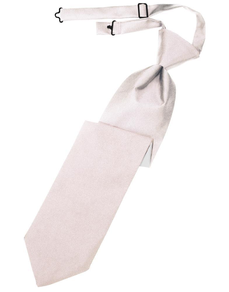Luxury Satin Necktie Pre-Tied-8