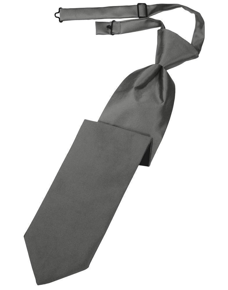 Luxury Satin Necktie Pre-Tied-12