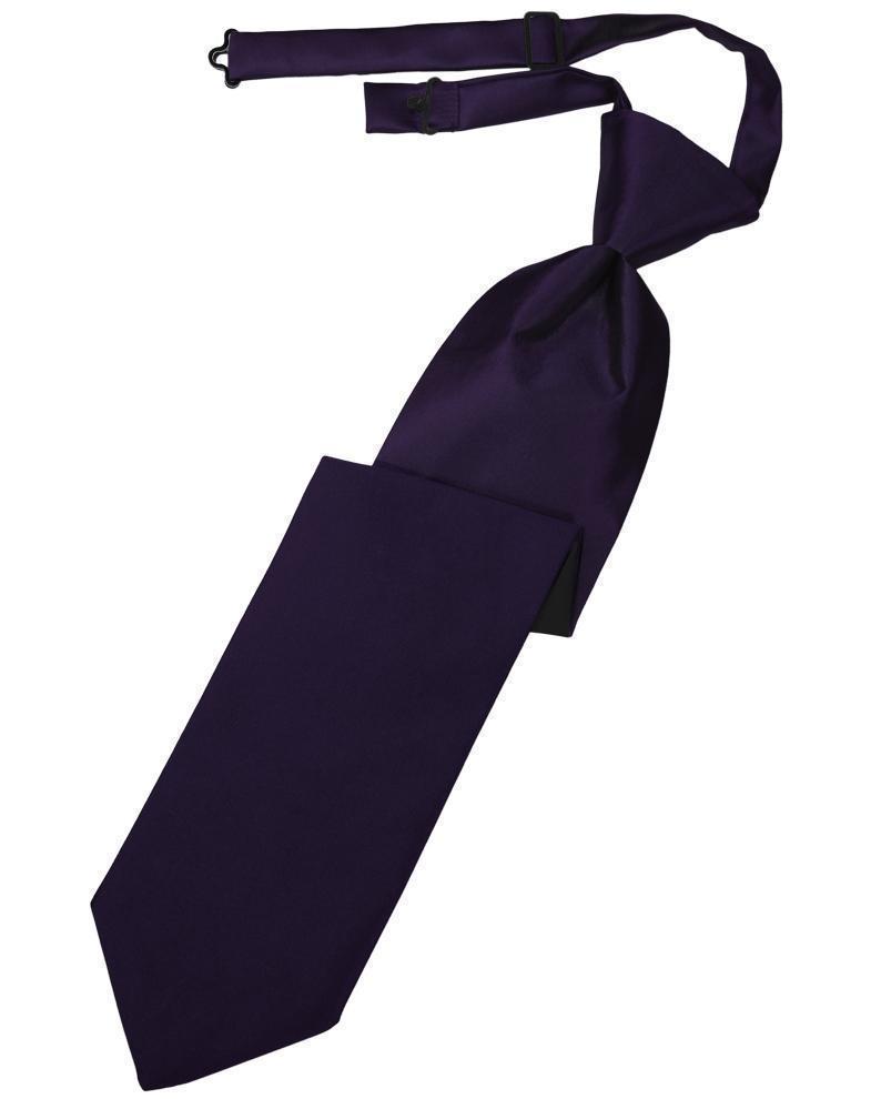 Luxury Satin Necktie Pre-Tied-31