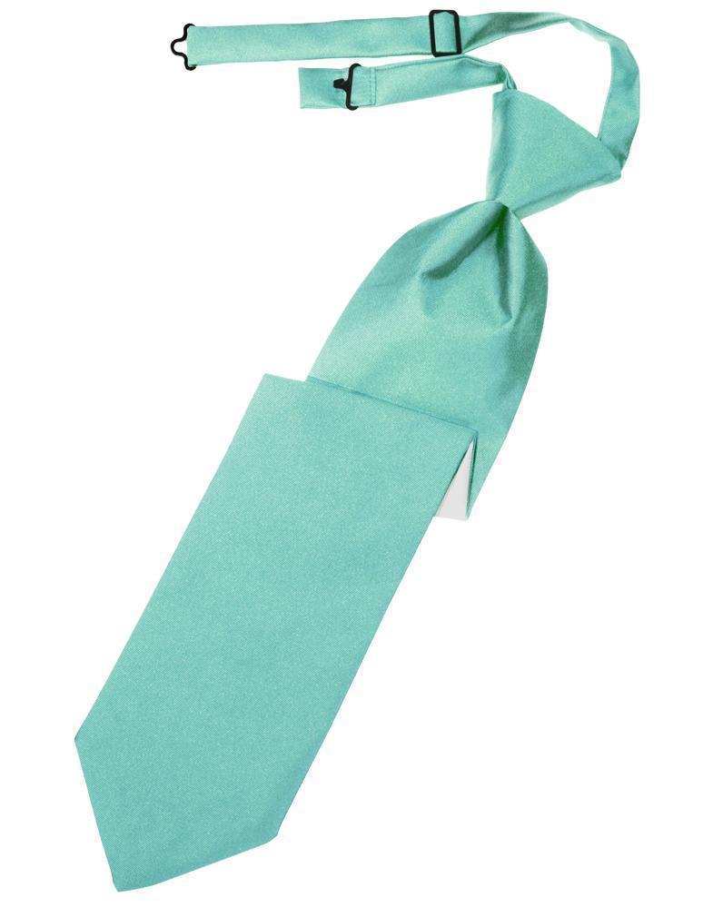 Luxury Satin Necktie Pre-Tied-38