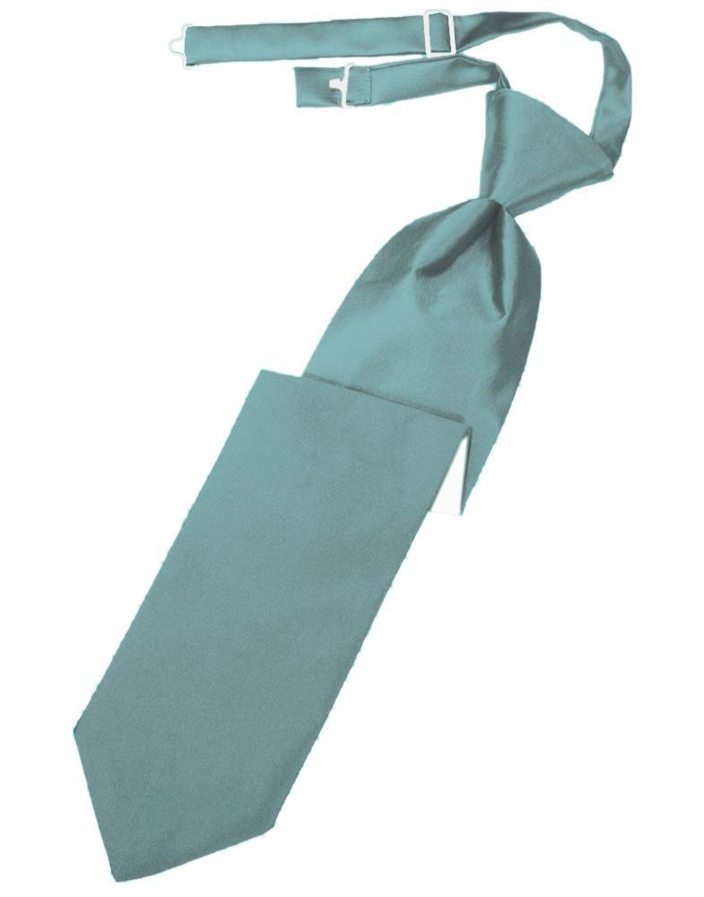 Luxury Satin Necktie Pre-Tied-40