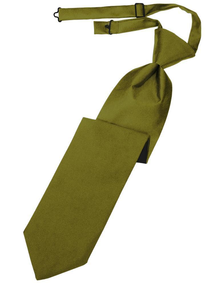Luxury Satin Necktie Pre-Tied-41