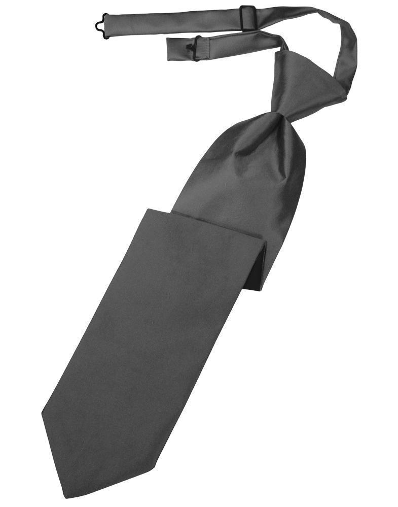Luxury Satin Necktie Pre-Tied-49