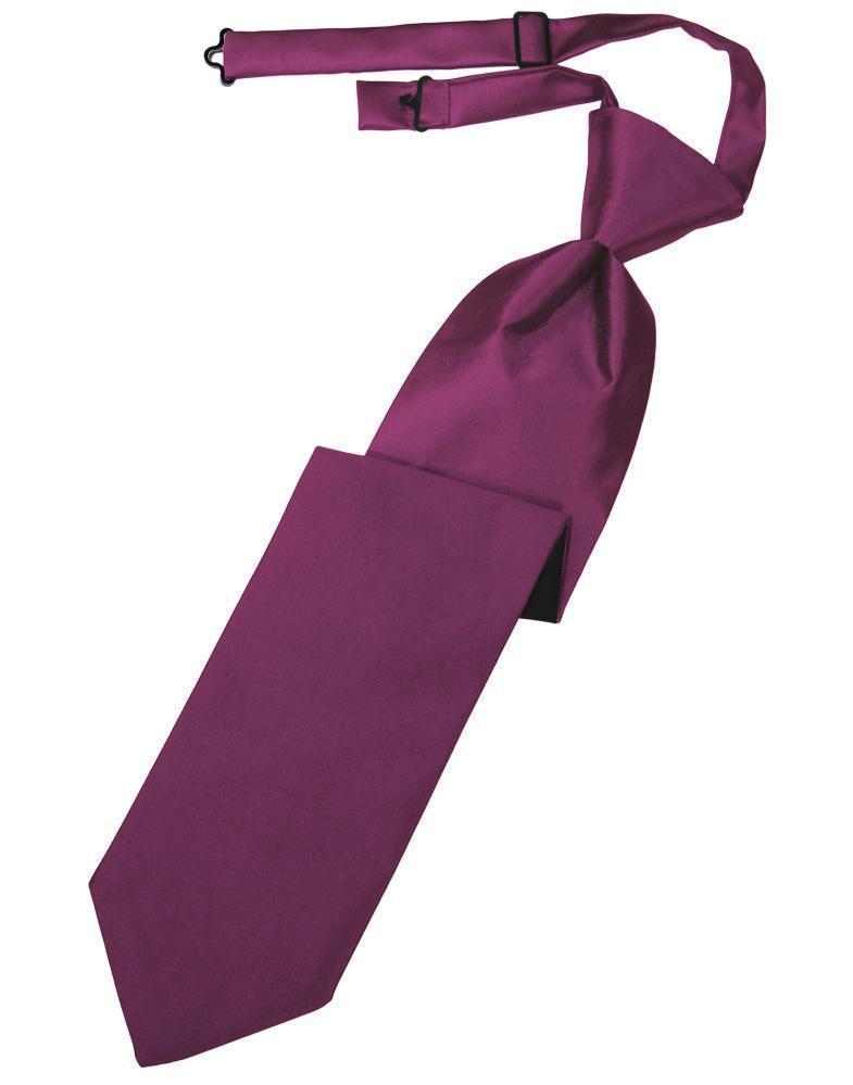 Luxury Satin Necktie Pre-Tied-57