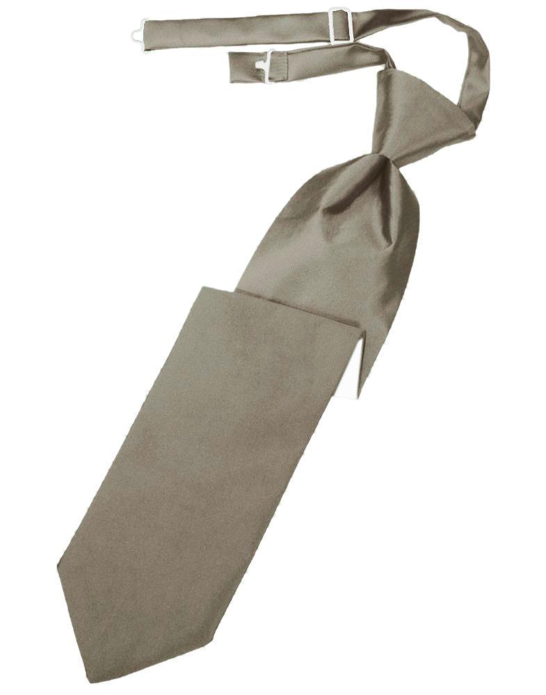 Luxury Satin Necktie Pre-Tied-61