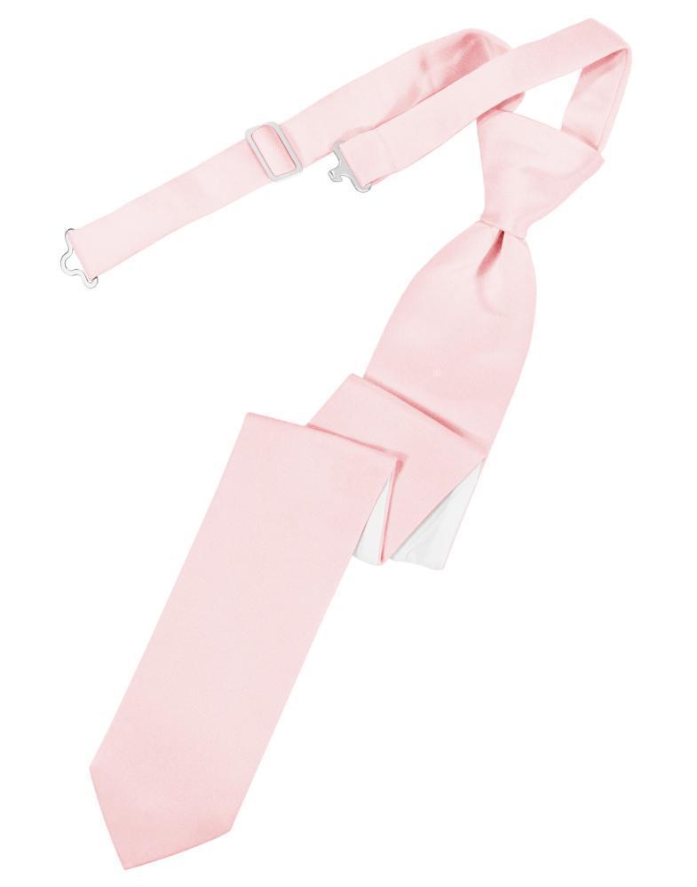 Luxury Satin Skinny Necktie Pre-Tied-50