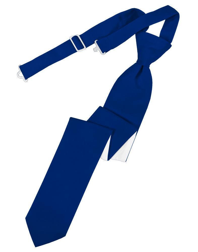 Luxury Satin Skinny Necktie Pre-Tied-55