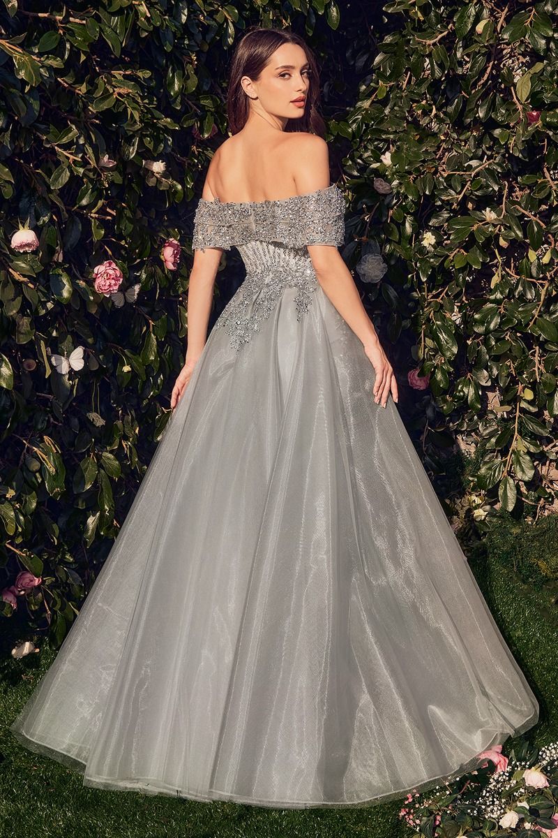 Silver Coronet Gown-2