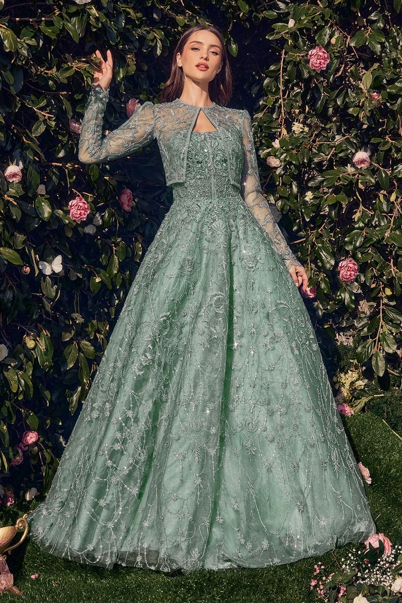 Your Majesty Bolero Gown-3