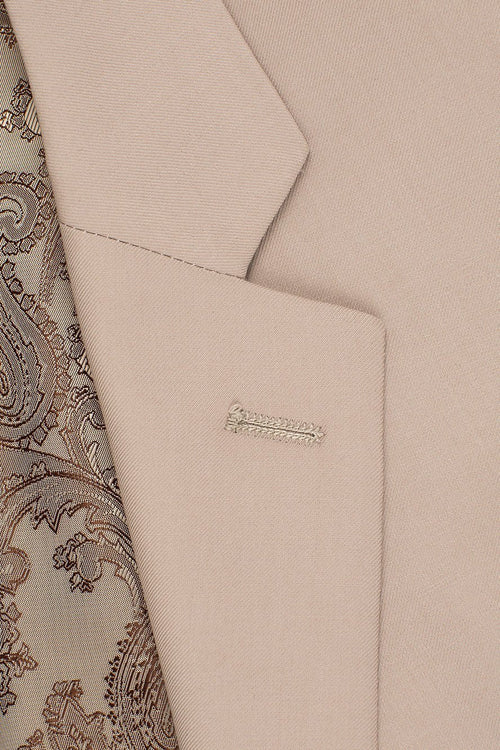 "Madison" Tan Suit Jacket Notch (Separates)-0