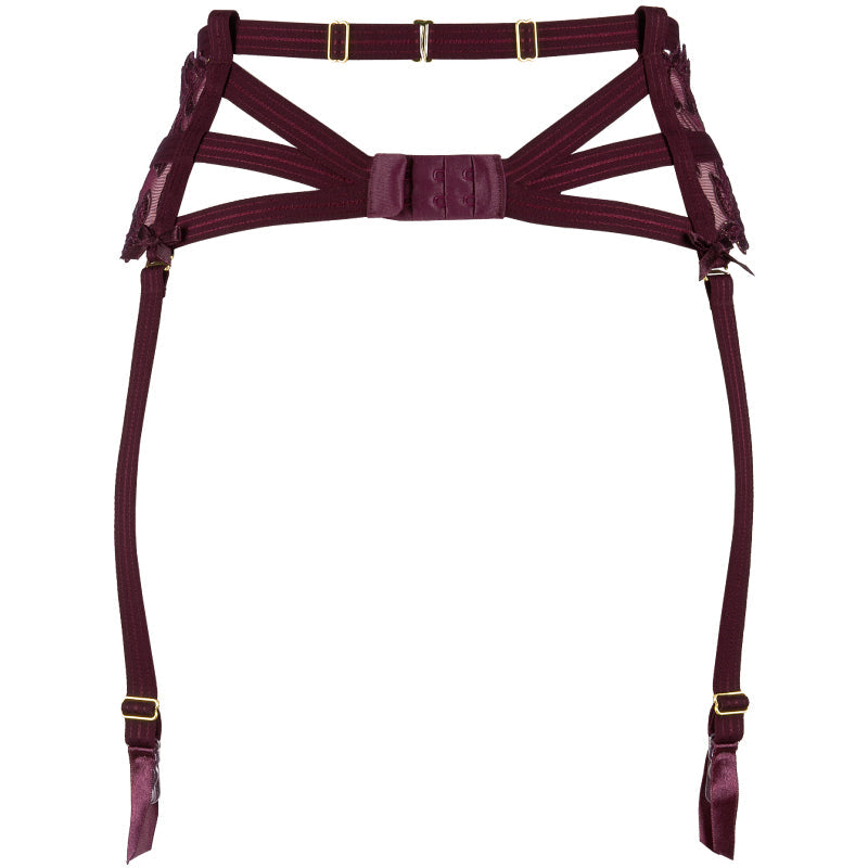 Axami Malaga Loca Sheer Lace Garter Belt-3