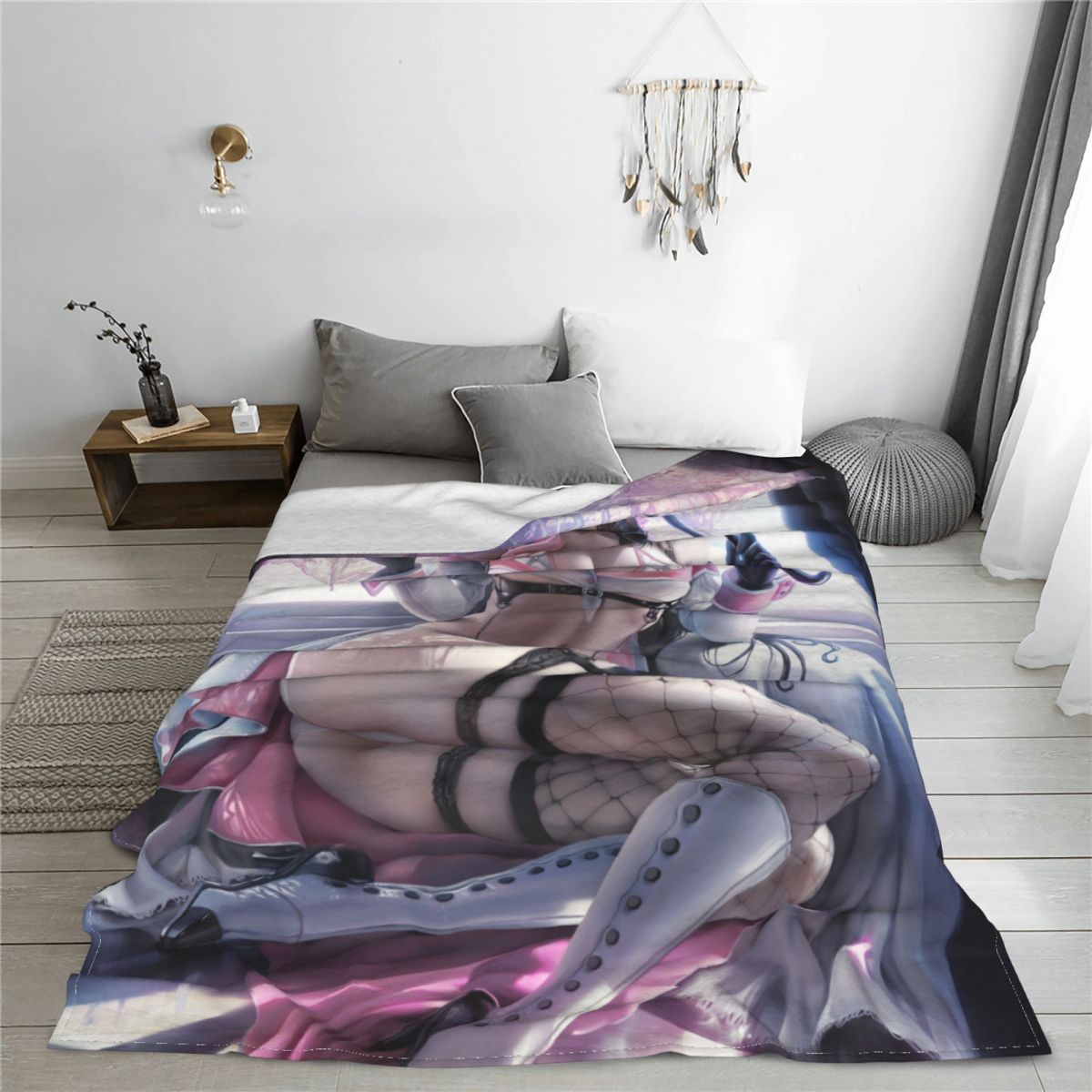 3D Anime Blanket Flannel Hentai-2