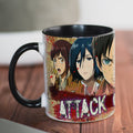 3D AOT Eren Young Team Style 2 Mug