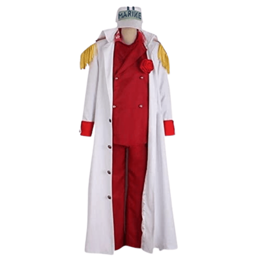 Akainu Cosplay Sakazuki Admiral Suit Halloween Costume-3