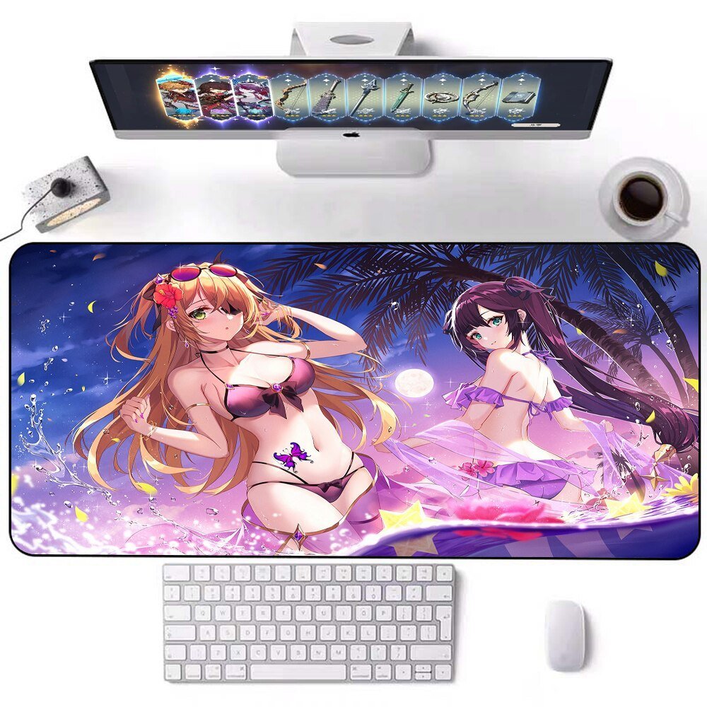 Anime Ecchi Special Style Keyboard Mat-0
