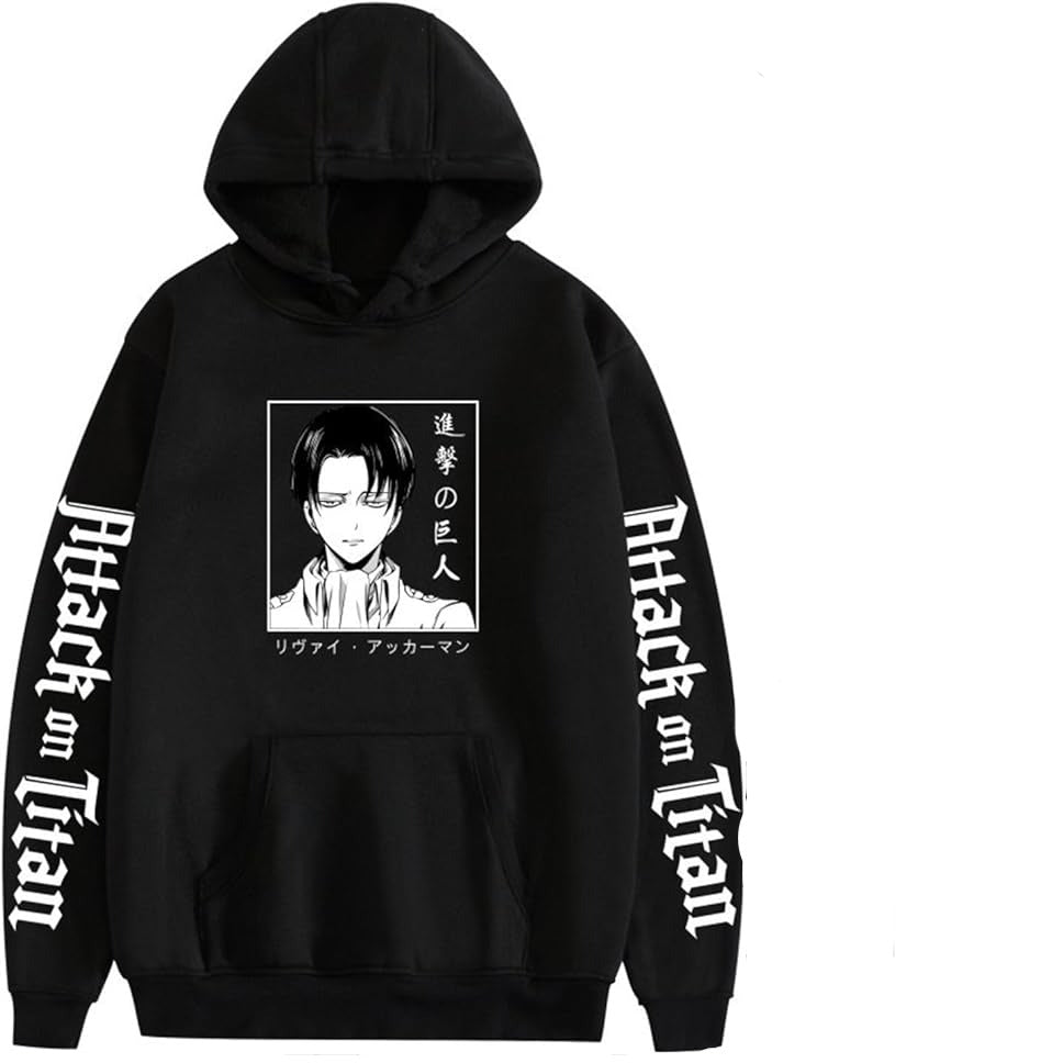 Attack on Titan Livaï Ackermann Sponsor Hoodie