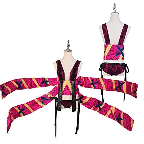 Demon Slayer Full Daki Cosplay Battle Style-0