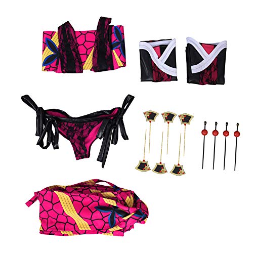 Demon Slayer Full Daki Cosplay Battle Style-1