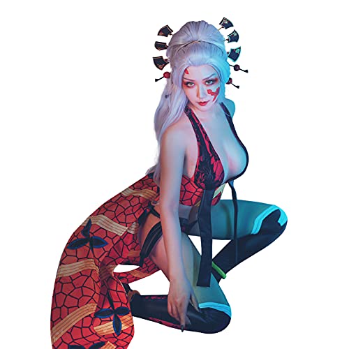 Demon Slayer Full Daki Cosplay Battle Style-3