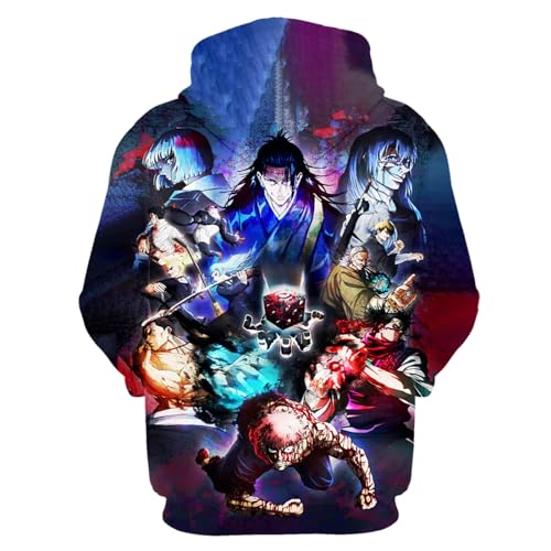 Jujutsu Kaisen Anime Theme 3D Hoodie-1