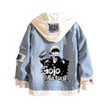 Anime Jacket - Jujutsu Kaisen Hoodies – Gojo Satoru Denim Hoodie | Anime Streetwear for JJK Fans-0