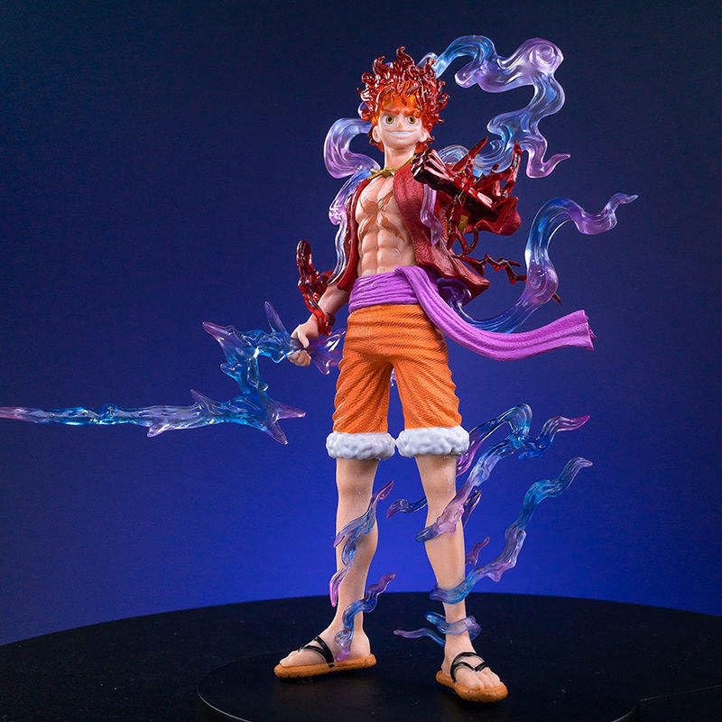 Luffy Fan Art Action Gear 5 Figure