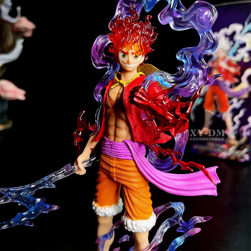 Luffy Fan Art Action Gear 5 Figure