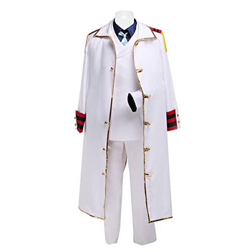 Monkey D Garp Full Navy Hero Cosplay Costume-0