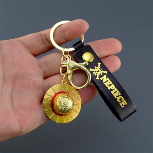 Mugiwara Luffy Straw Hat Keychain