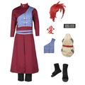 Naruto Shippuuden Gaara Hokage Form Cosplay-0