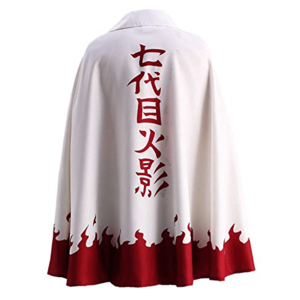 Naruto Uzumaki 7th Hokage Cloak Cosplay Costume-0